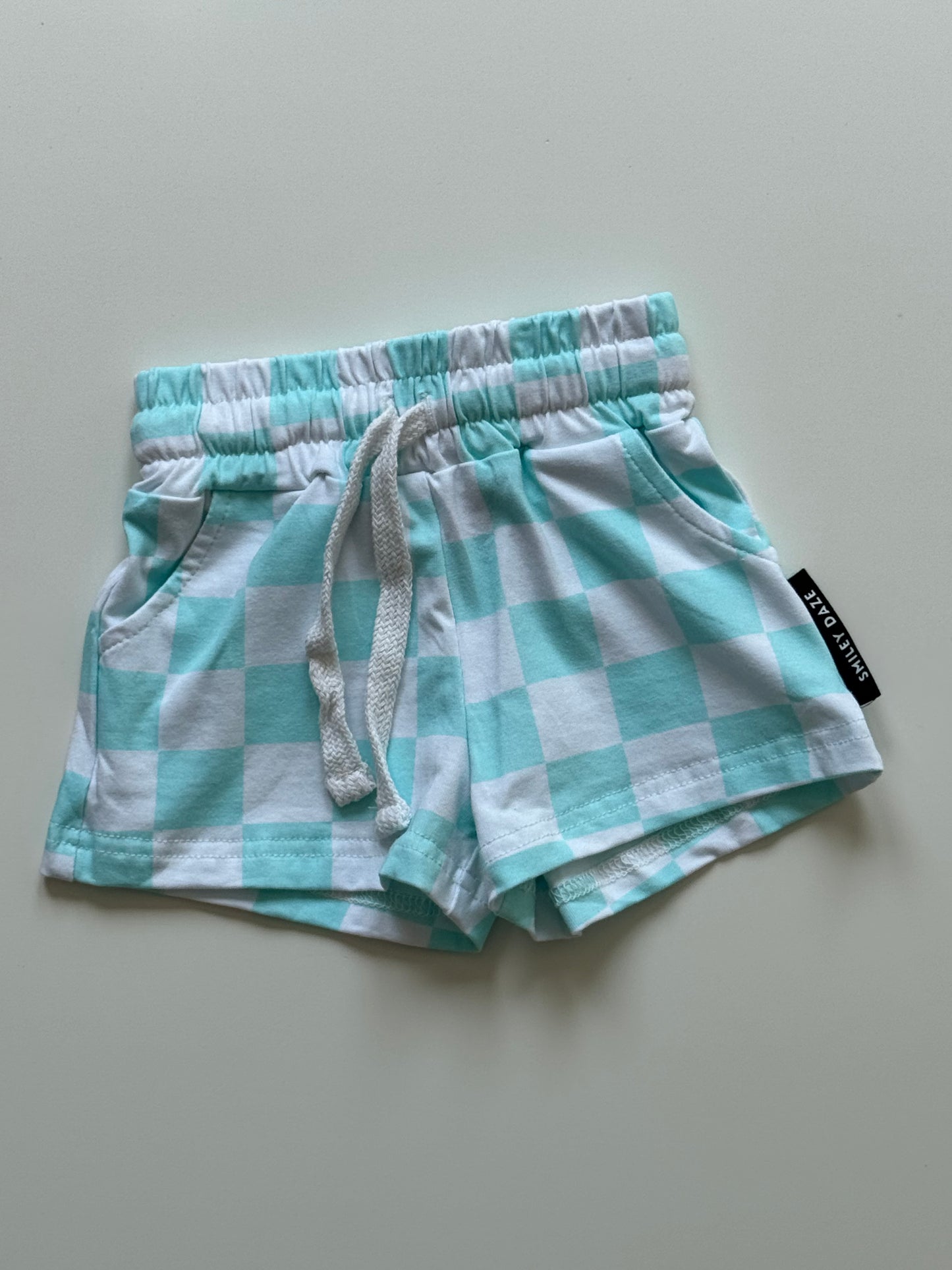 OCEAN • CHECKERED SHORTS