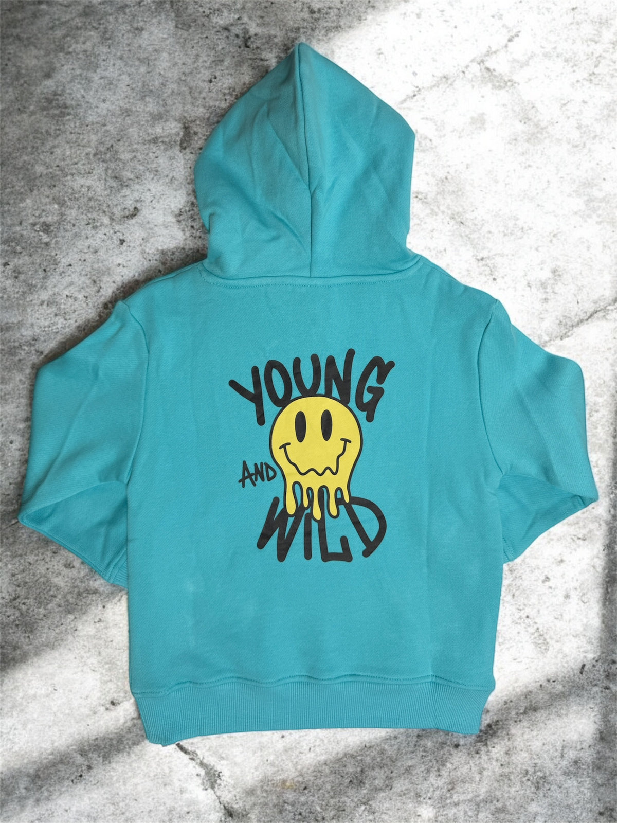YOUNG & WILD • GRAPHIC BAMBOO FLEECE HOODIE
