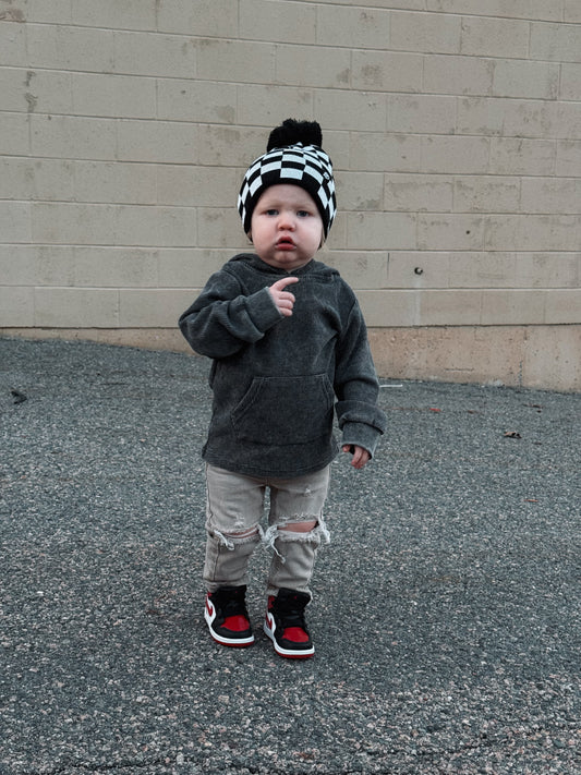 CHECKERED • BEANIE
