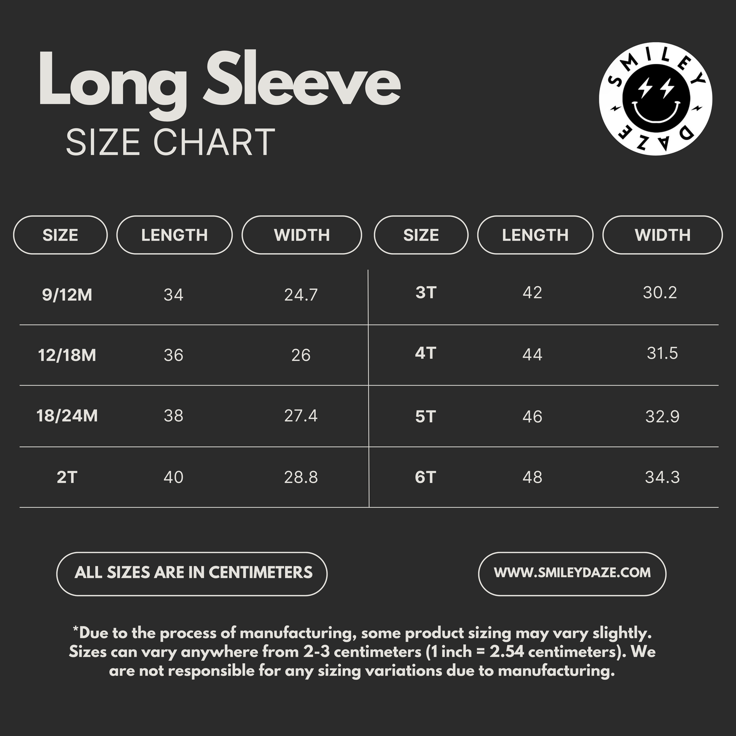 RAD DAZE • TAN ACID • LONG SLEEVE