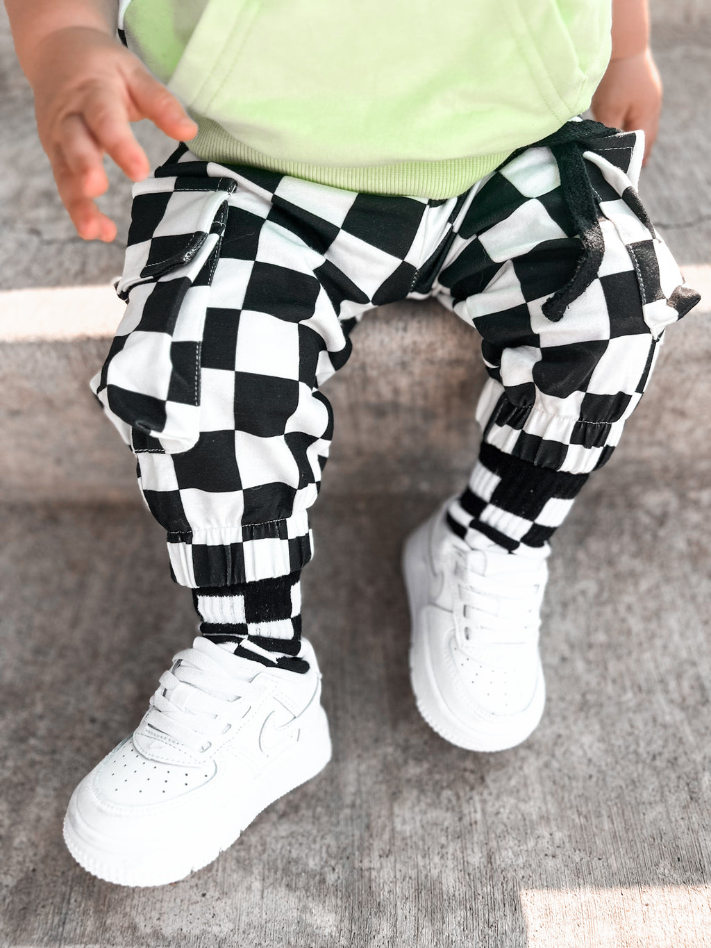 SD CHECKERED • CARGO SWEATPANTS 2.0