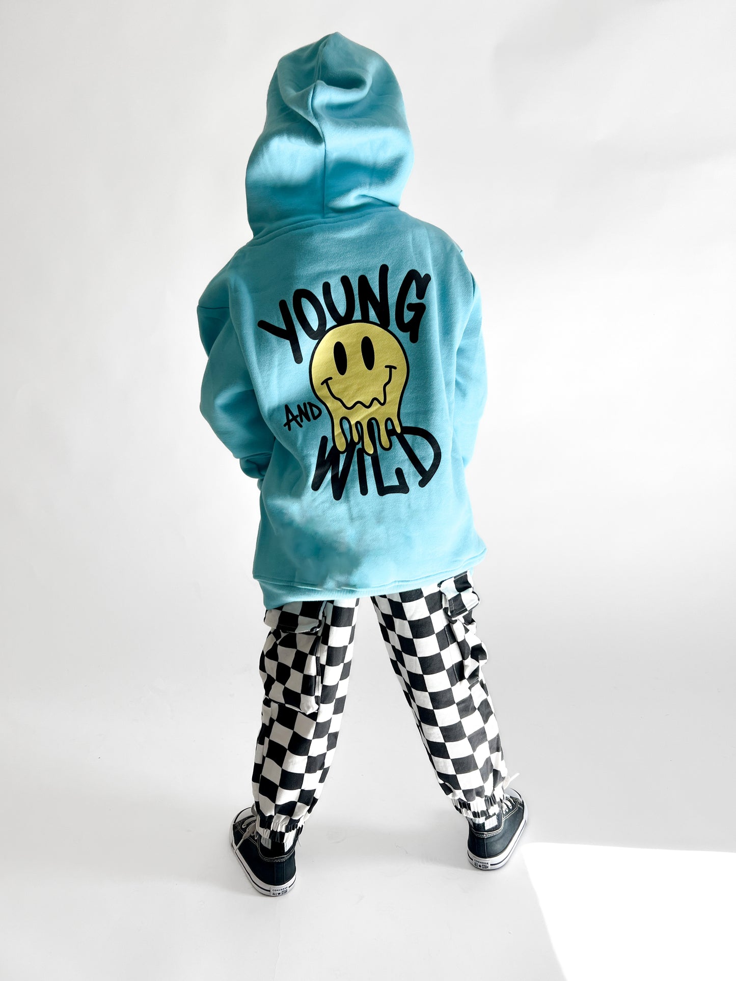 YOUNG & WILD • GRAPHIC BAMBOO FLEECE HOODIE