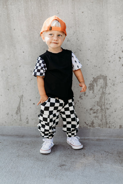 SD CHECKERED • CARGO SWEATPANTS 2.0