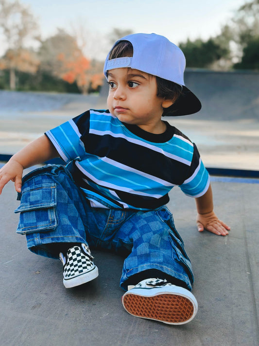 RIPTIDE • STRIPED TEE