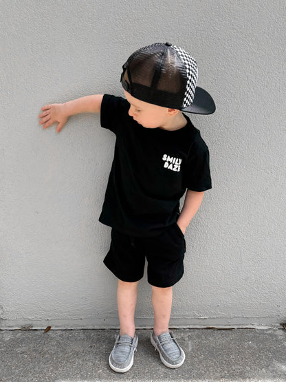 SMILEY DAZE • PUFF PRINT • T-SHIRT
