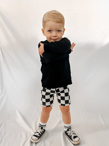 CHECKERED • BIKE SHORTS