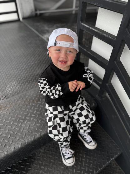SD CHECKERED • CARGO SWEATPANTS 2.0