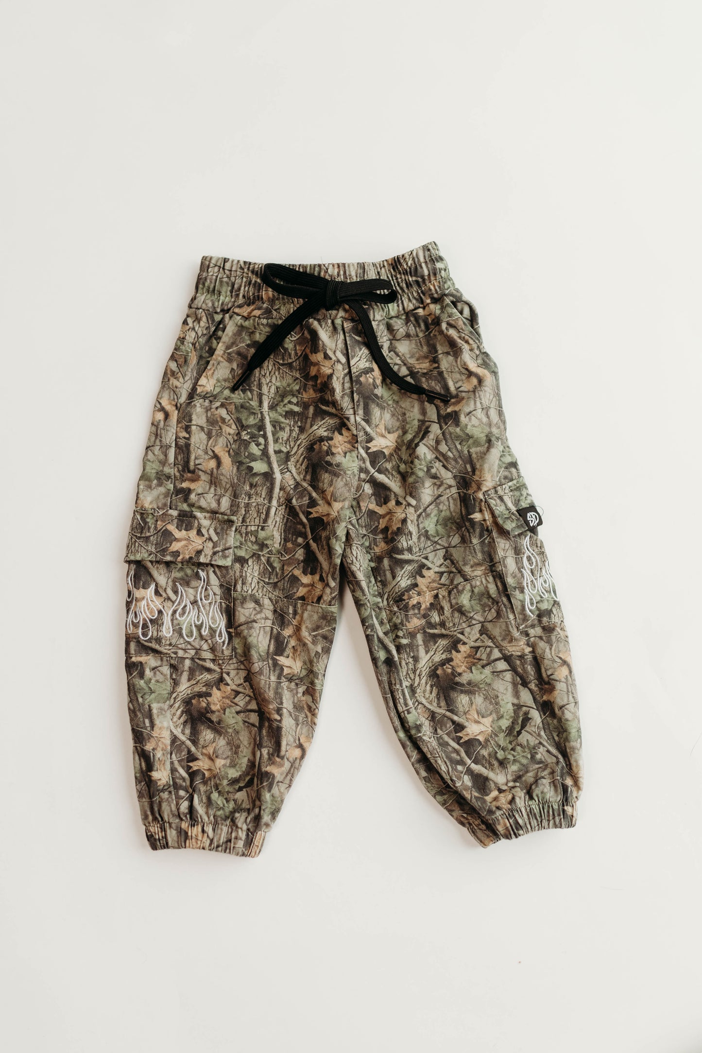 CAMO FLAME • CARGO JOGGERS