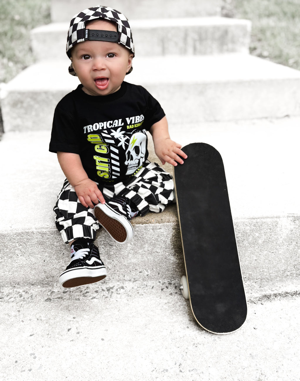 SD CHECKERED • CARGO SWEATPANTS 2.0