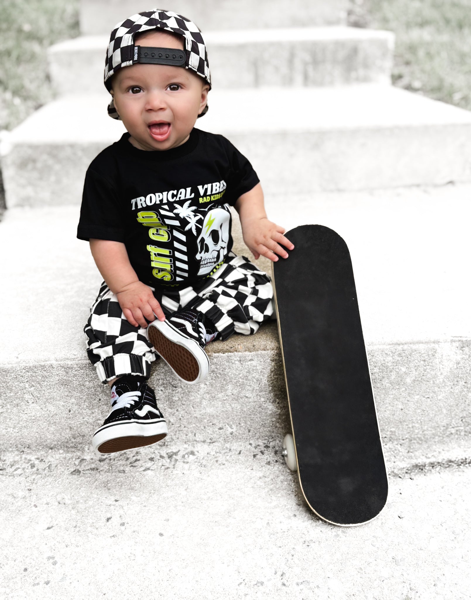 SD CHECKERED • CARGO SWEATPANTS 2.0