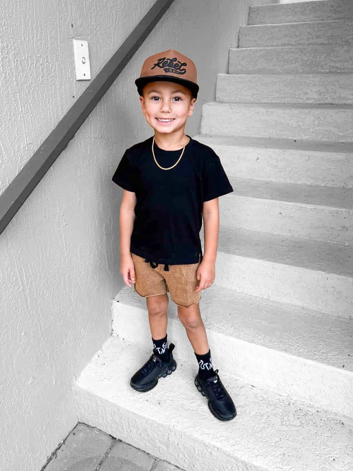 VINTAGE BRONZE • ACID-WASHED CUT-OFF SHORTS