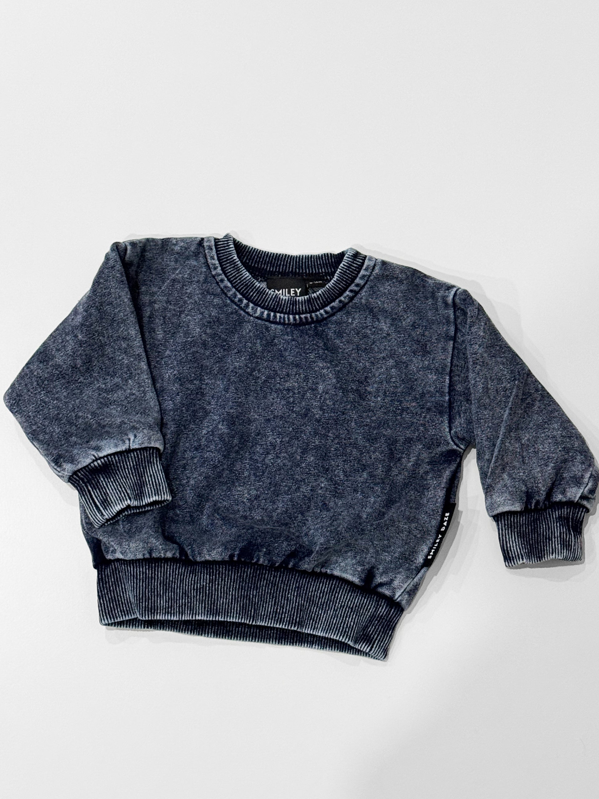 PRE-ORDER • Denim Wash • Crewneck