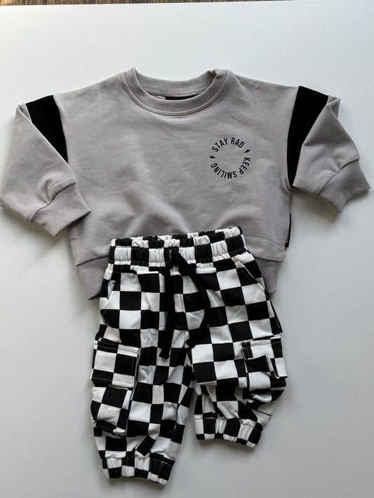 IMPERFECT STAY RAD COLOR BLOCK • CREW