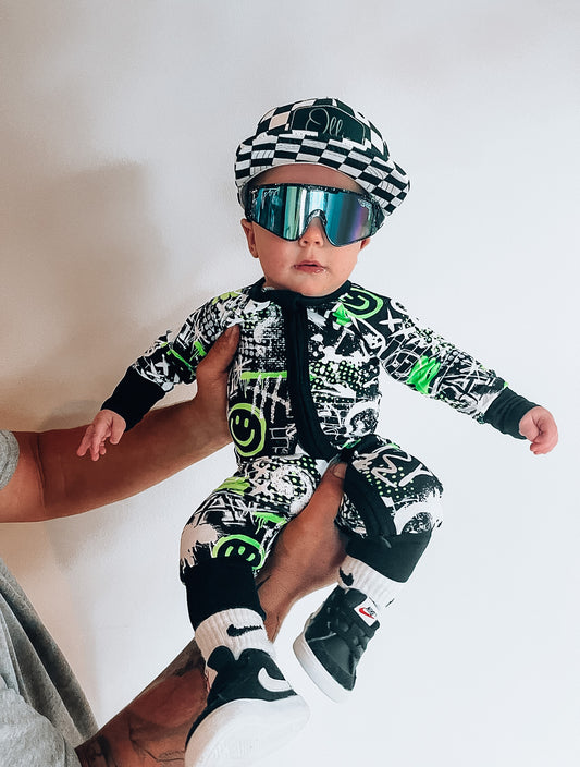 GREEN GRAFFITI • BAMBOO ZIPPIES