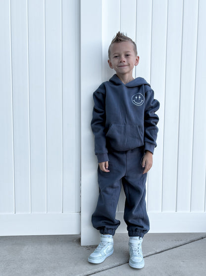 STAY COZY • SMILEY SWEATSUIT