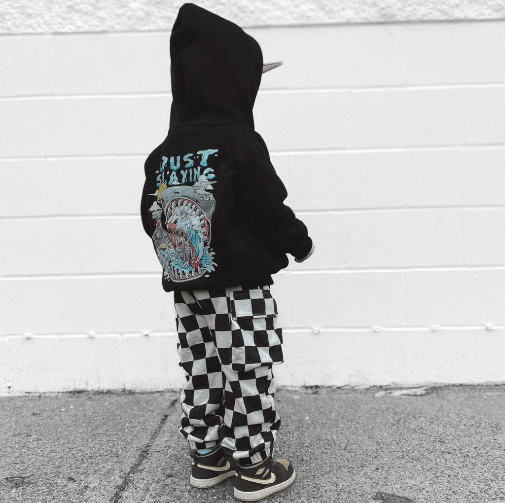 Checkered • Cargo Sweatpants