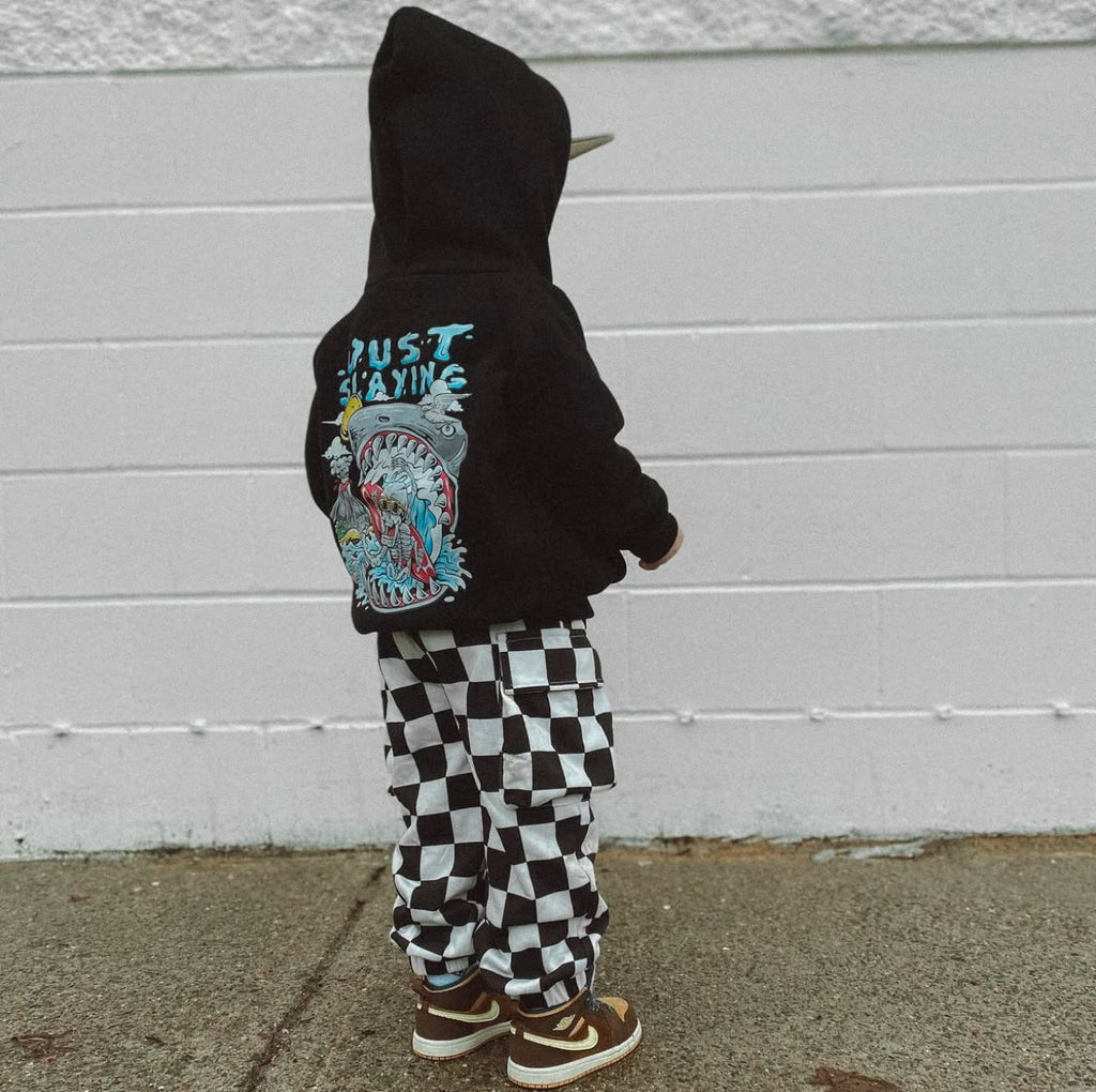 Checkered • Cargo Sweatpants