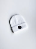 White Smiley Daze Beanie