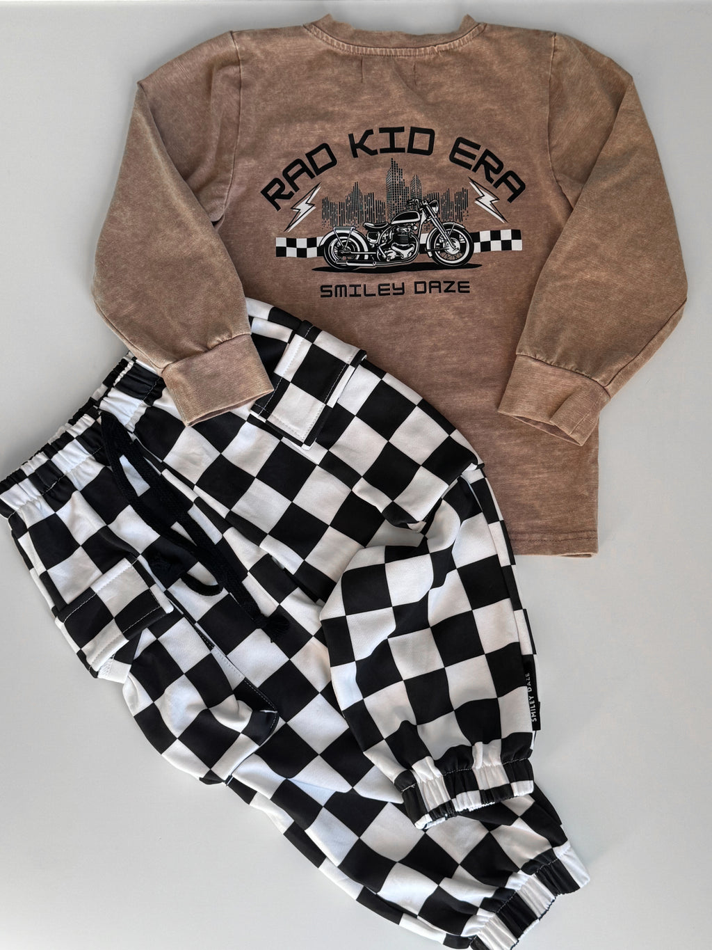 Checkered • Cargo Sweatpants