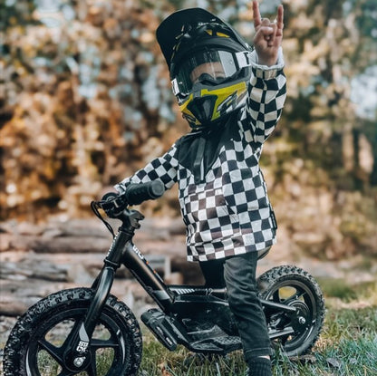 CHECKERED • HALF-ZIP • WINDBREAKER
