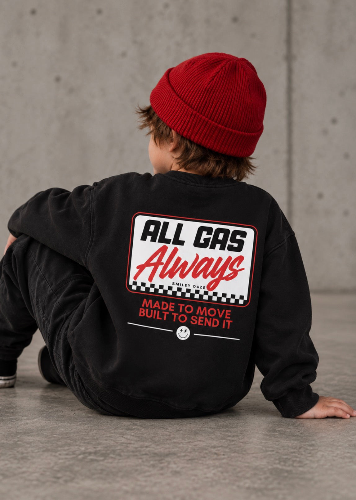 ALL GAS ALWAYS • CREWNECK