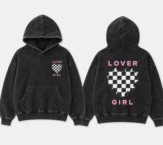 PRE-ORDER - LOVER GIRL • VINTAGE WASH • HOODIE