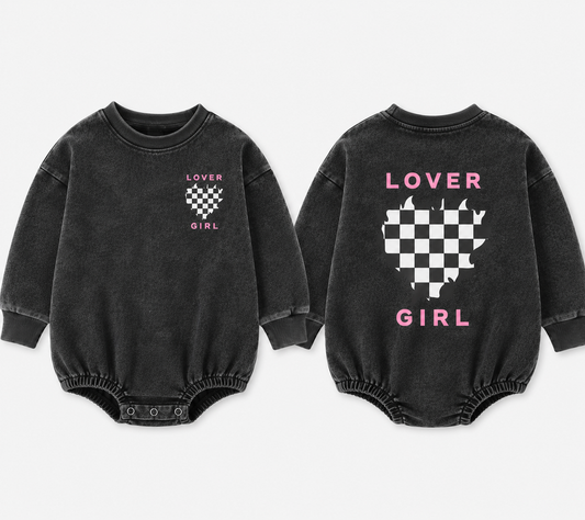PRE-ORDER - LOVER GIRL • VINTAGE WASH • ROMPER