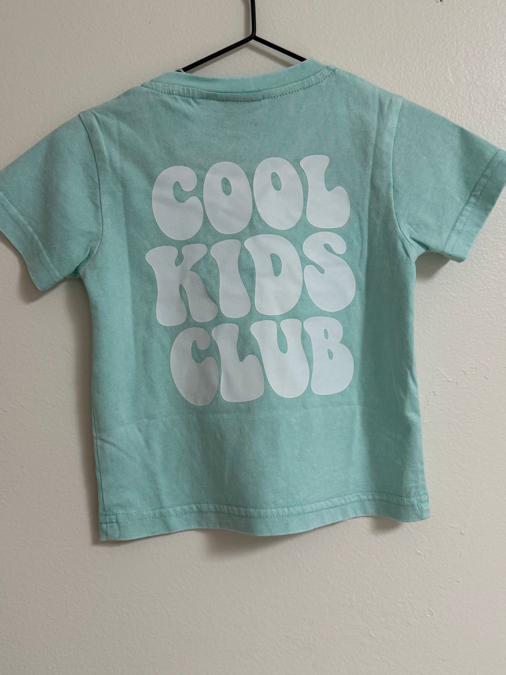 COOL KIDS CLUB • MINT ACID WASH TEE