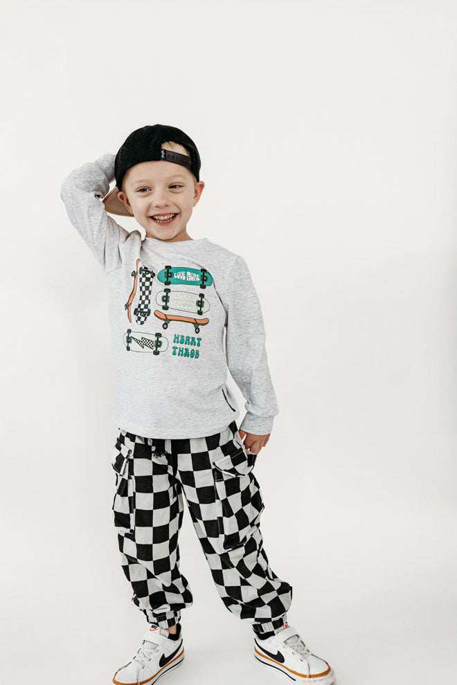 Checkered • Cargo Sweatpants