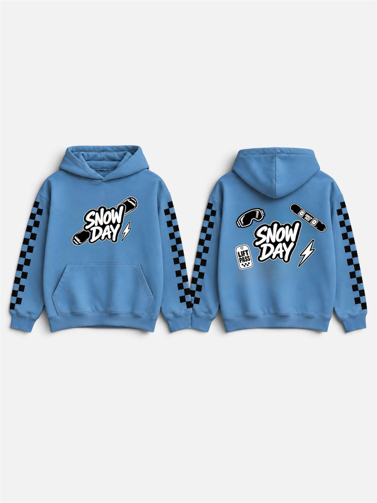 SNOW DAY STICKER • HOODIE