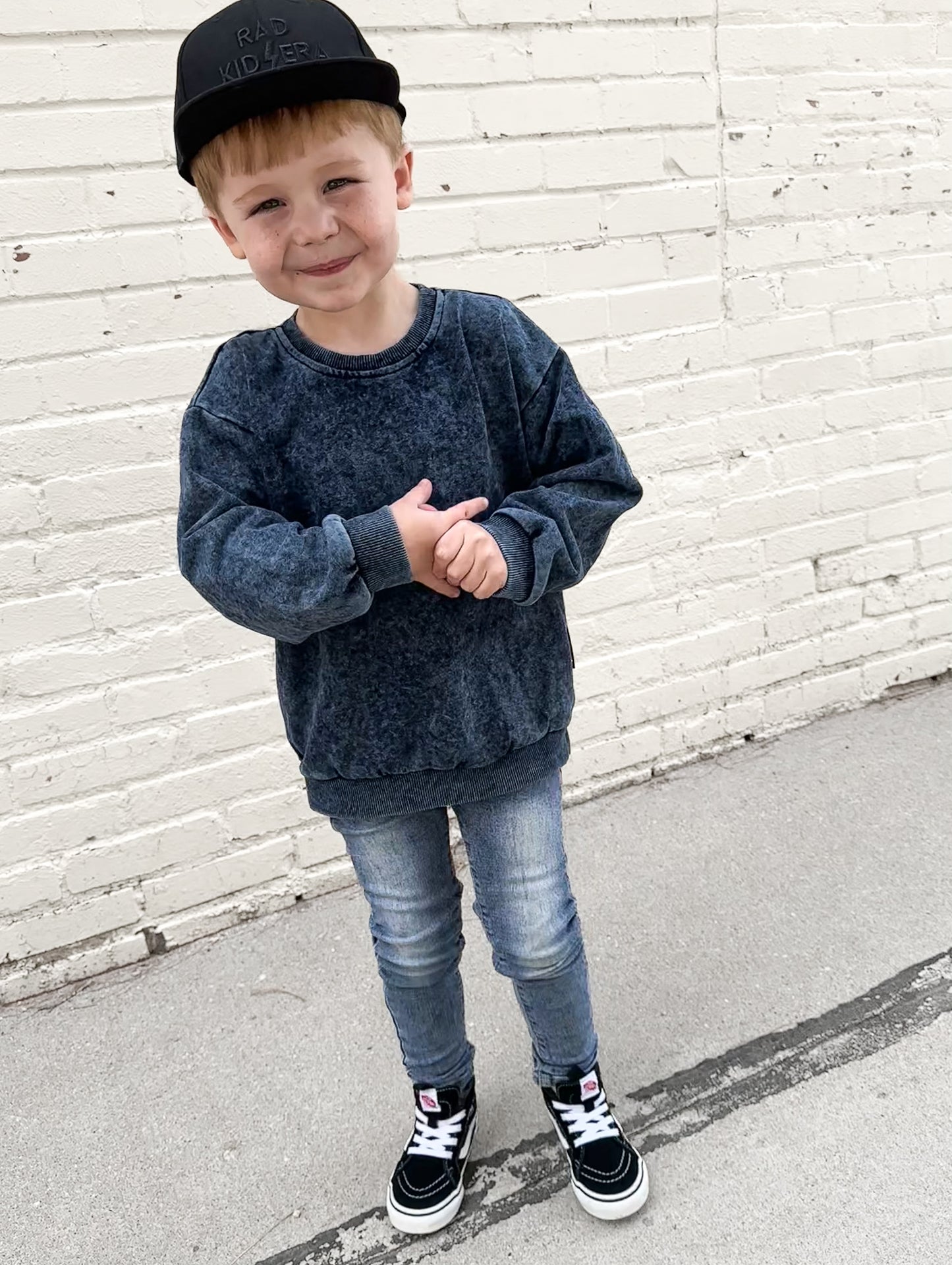 Denim Wash • Crewneck