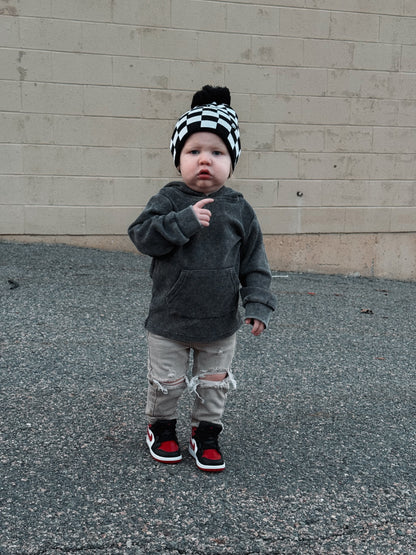 CHECKERED • BEANIE