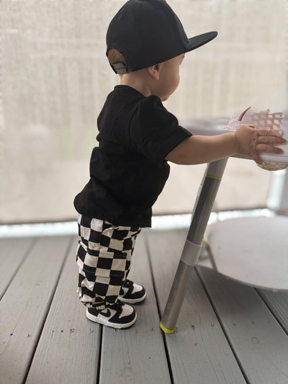 SD CHECKERED • CARGO SWEATPANTS 2.0