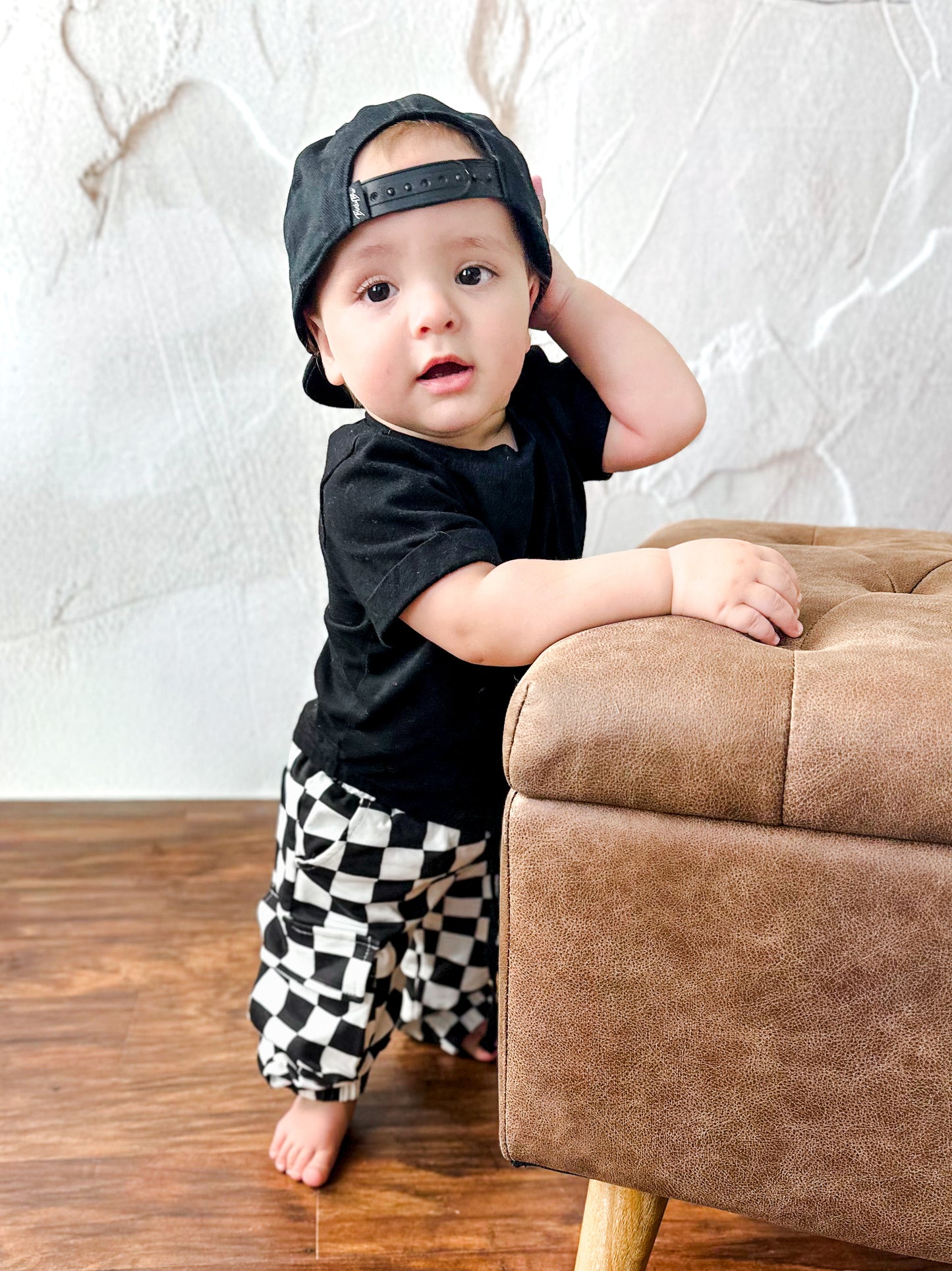 SD CHECKERED • CARGO SWEATPANTS 2.0