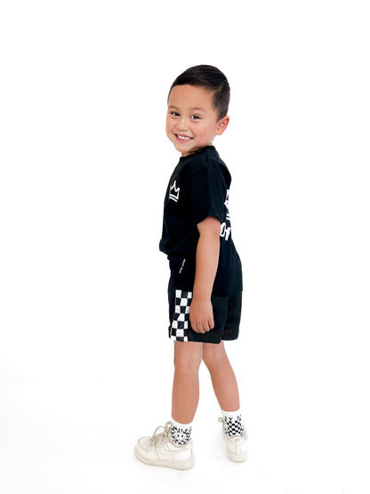 BLACKOUT • MESH SHORTS