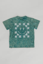 PEACOCK ACID • SMILEY TEE