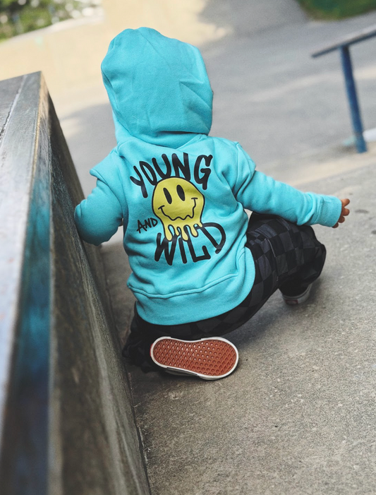 YOUNG & WILD • GRAPHIC BAMBOO FLEECE HOODIE