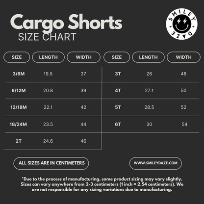 CHECKERED • CARGO SHORTS